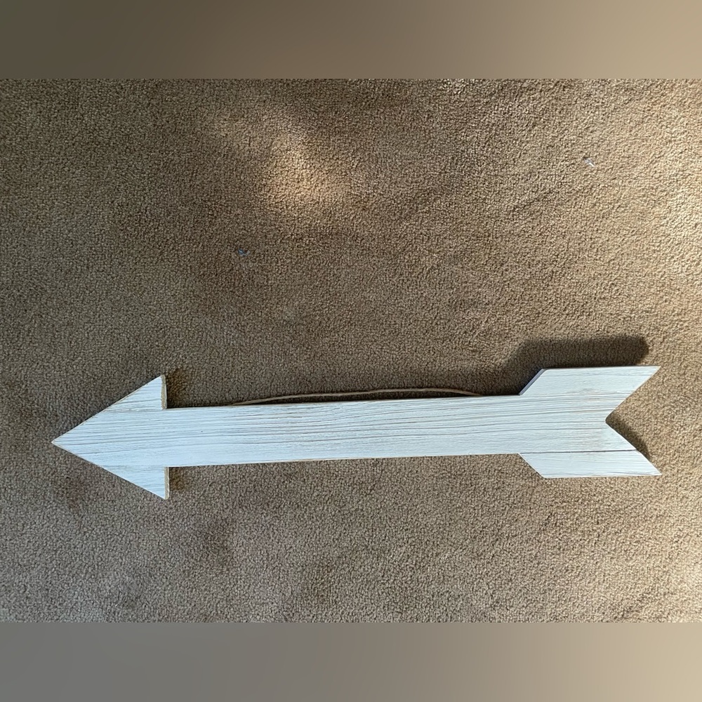Wooden arrow home decor